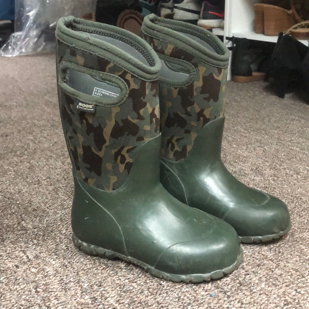 Bogs Durham Camo Rain Boots - Toddler